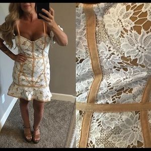 Lace mini dress